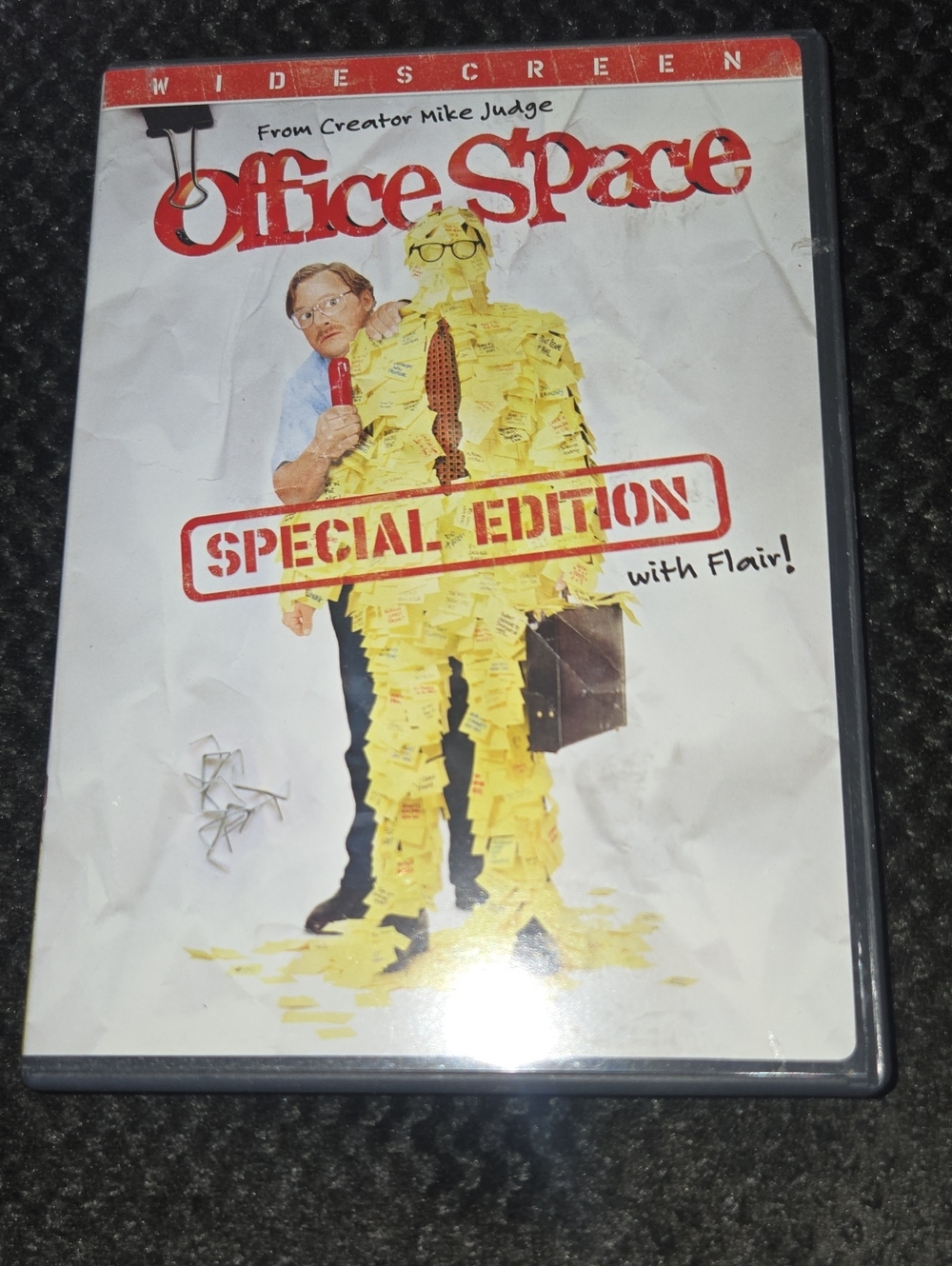 Fox Office Space DVD - White & Yellow Special Edition